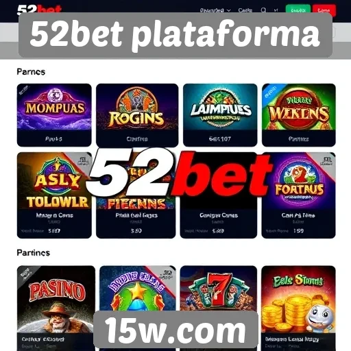 52bet plataforma oferece diversidade em jogos de azar